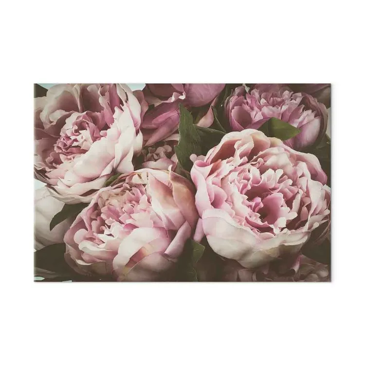 Boeket van Pastelbloemen (1-delig) - pioenrozen in roze tinten