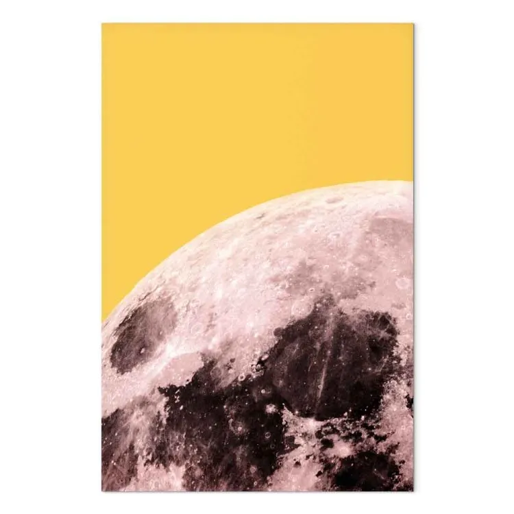 Ongebruikelijke kleuren van de maan - een foto van de kosmos 