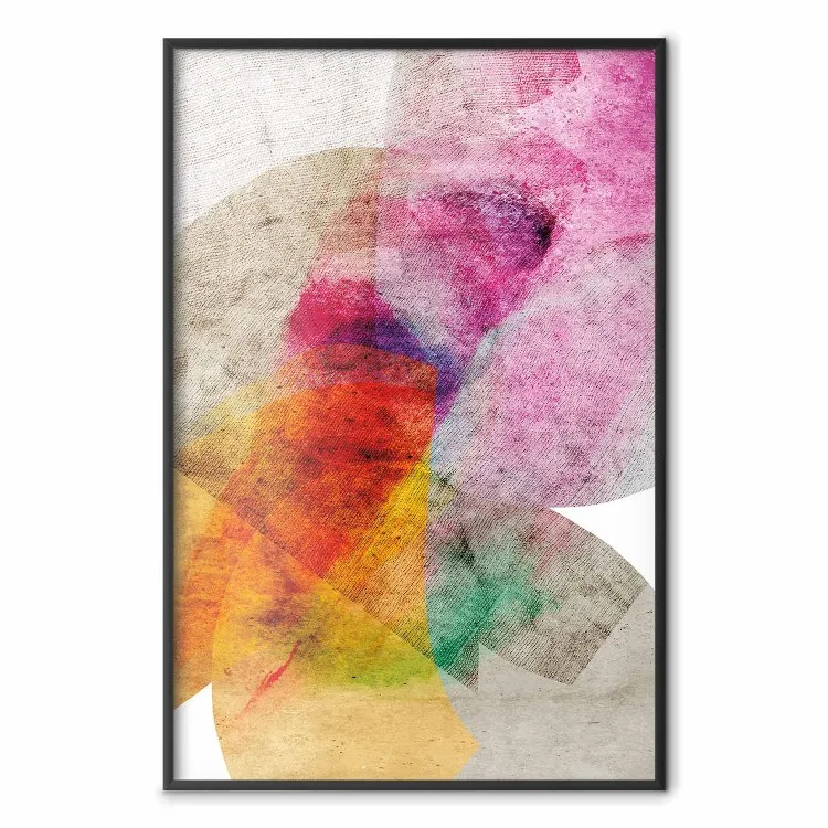 Kaleidoscoop - abstracte compositie van veelkleurige textuur van stof