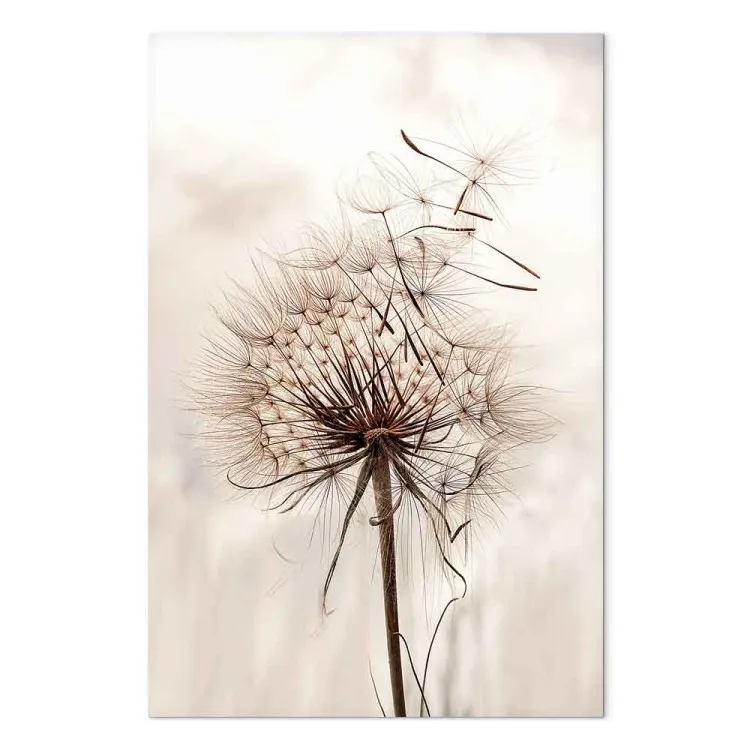 Magnetische zucht (1-delige) verticaal - paardenbloem in de wind