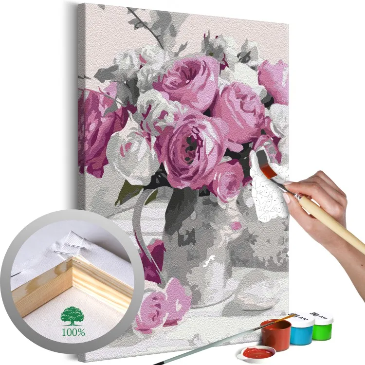 Roze boeket
