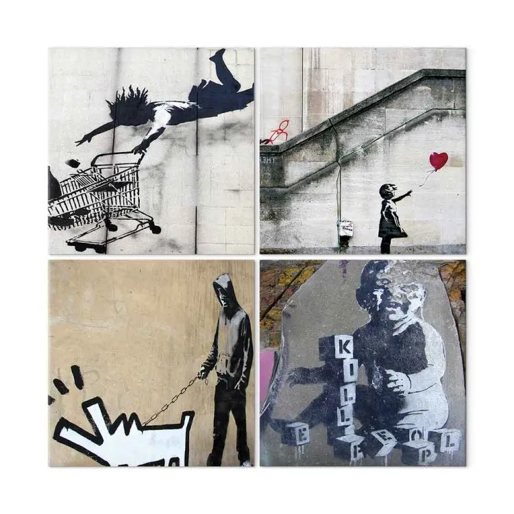 Banksy - vier originele ideeën