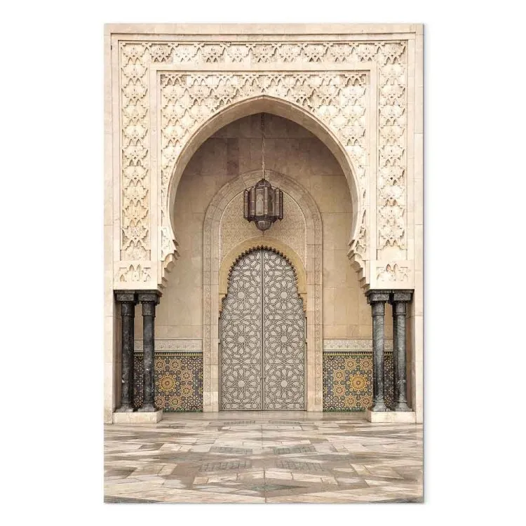 Poort van het paleis (1-delig) verticaal - Marokkaanse poortarchitectuur