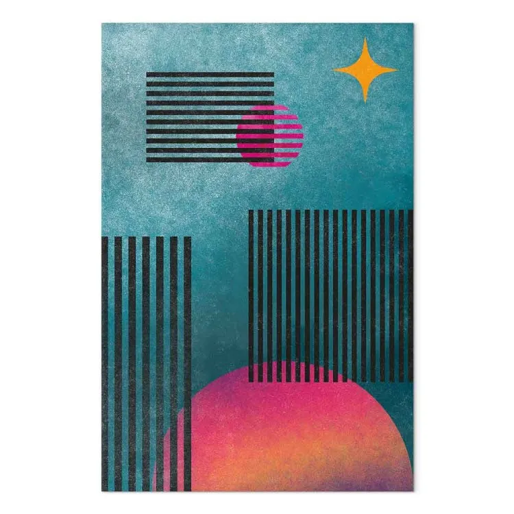 Streepjescodes - abstractie met zwarte strepen 