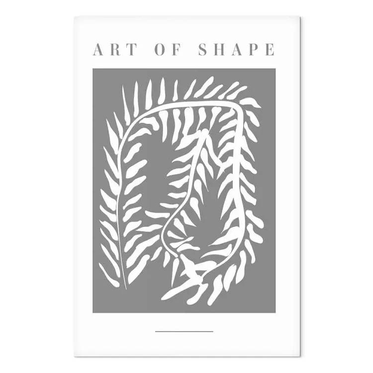 Snake plant - abstractie met een botanisch patroon 