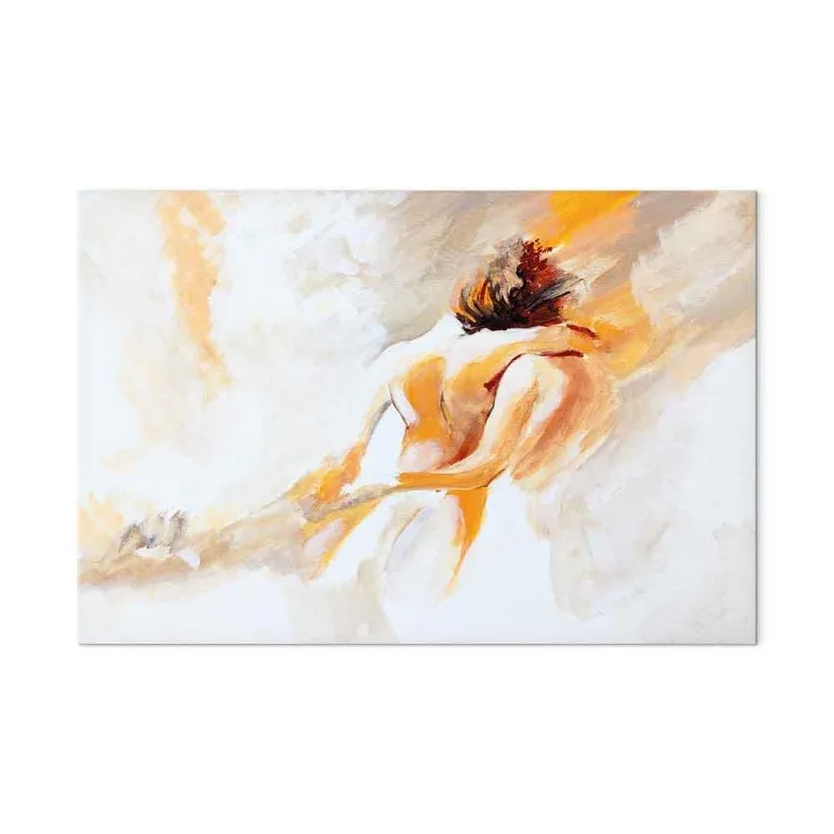 Couple in Love - Woman and a Man in a Tender Loving Embrace