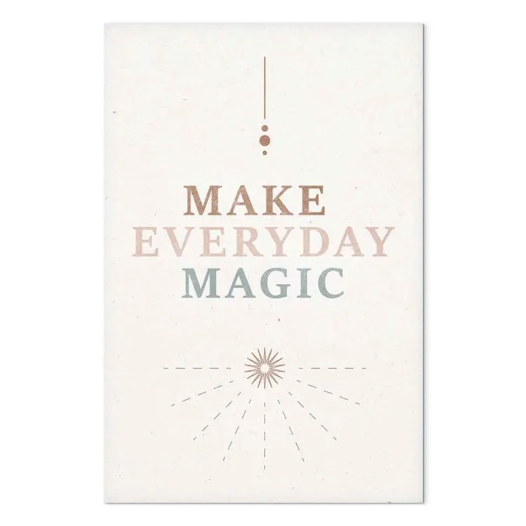 Everyday Magic - Motivating Inscription in Soft Shades