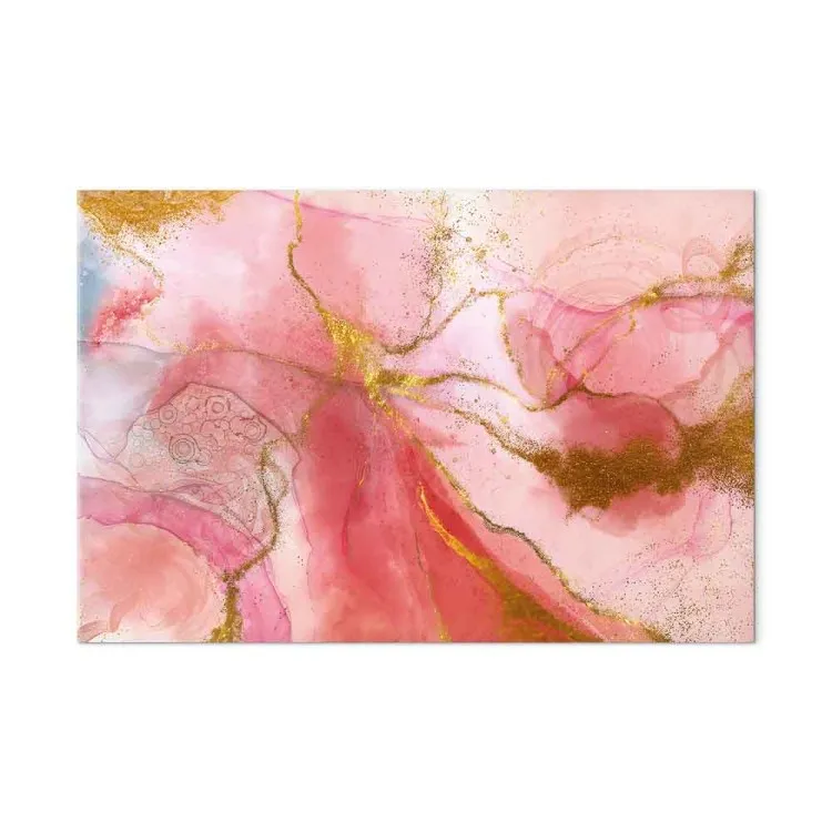 Roze fantasie (1-delig) - unieke aquarel abstractie