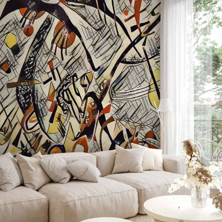 Musical Abstraction - A Composition in the Style of Wassily Kandinsky