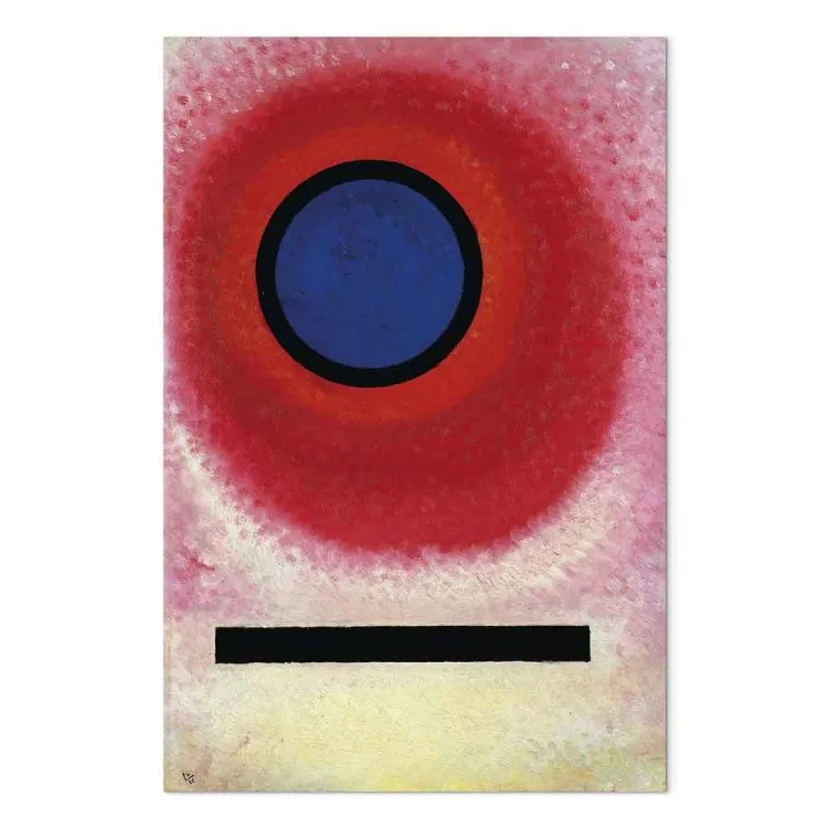 The Blue Circle - An Expressive Composition by Wassily Kandinsky
