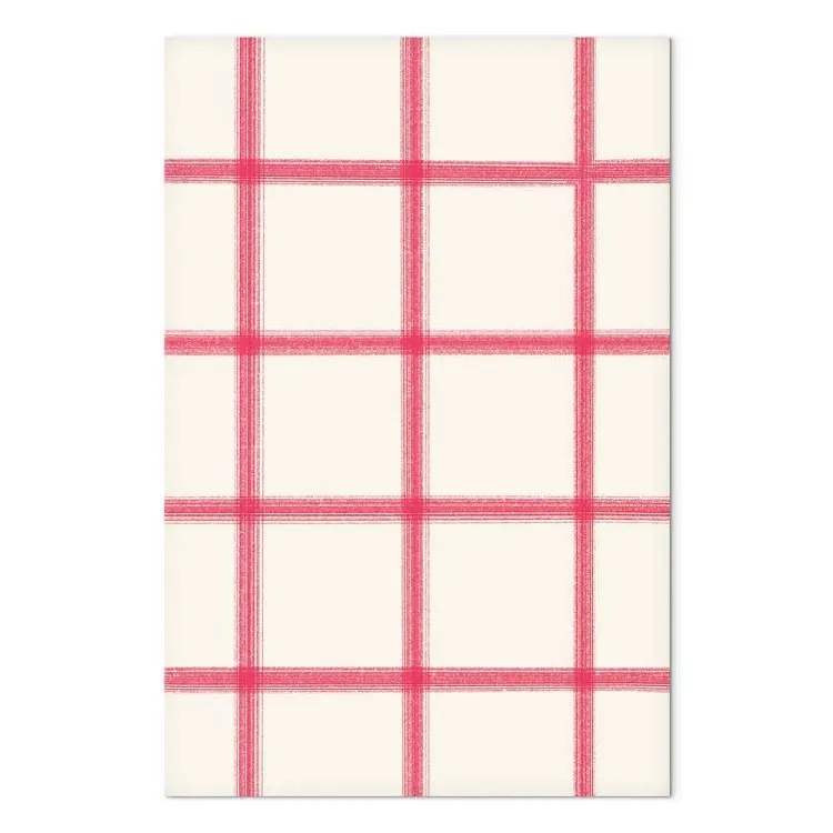Pastelpatroon - lijnen in roze tinten vormen een geometrisch raster